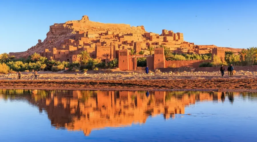 Ait Ben Haddou kasbah during the 4 days Marrakech to Fes desert tour