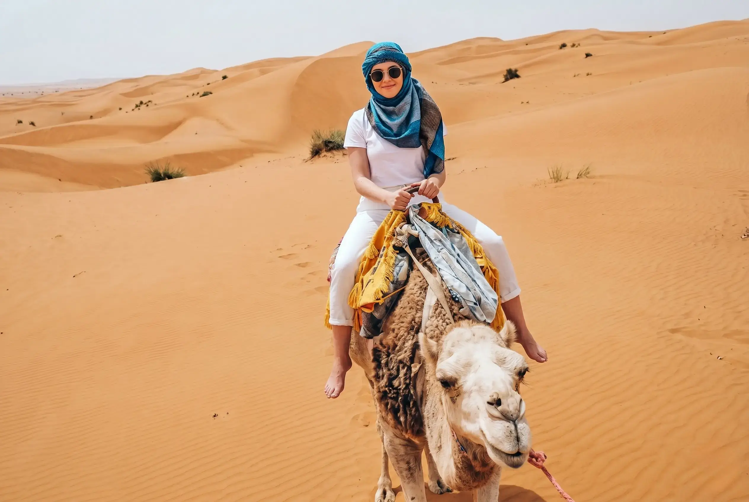 2 Days Marrakech to Zagora Desert Tour camel ride experience in the Sahara desert