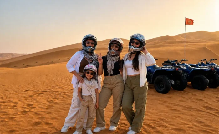 Quad biking adventure in the Merzouga Sahara Desert