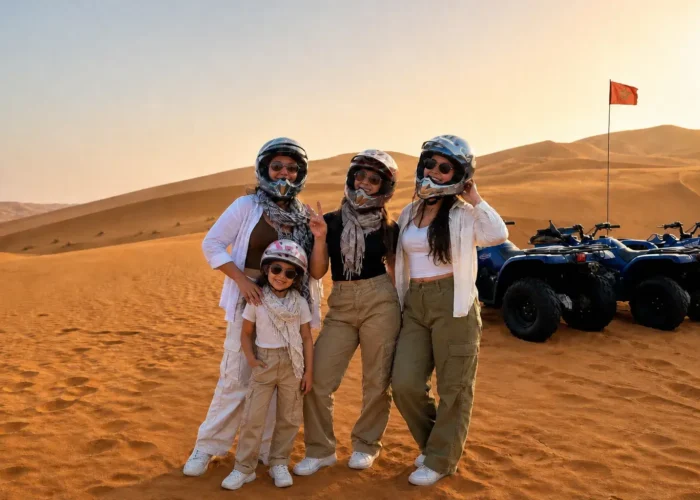 Quad biking adventure in the Merzouga Sahara Desert